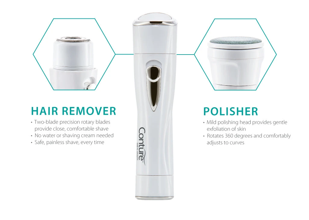 Conture Kinetic Smooth Hair Remover & Skin Polisher 2 Conture Kinetic Smooth Hair Remover & Skin Polisher