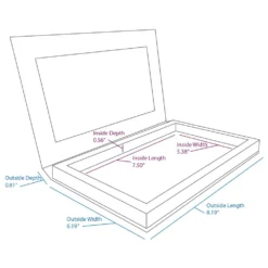 Z-Palette Extra Large Deep Black Kits & Tools