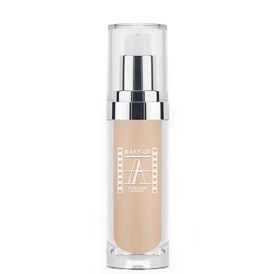 Face Make-Up Atelier Long Wear Liquid Foundation Apricot 4 Face Make-Up Atelier Long Wear Liquid Foundation Apricot