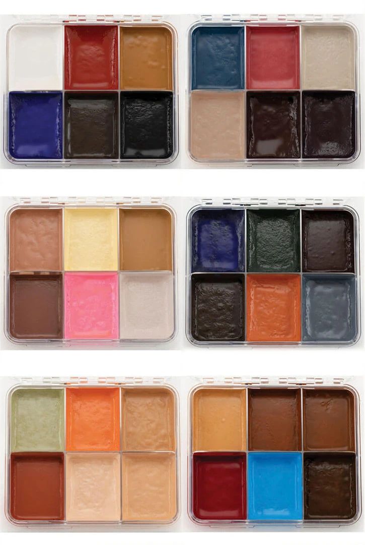 Graftobian F/X Aire Alcohol Palettes 3 Graftobian F/X Aire Alcohol Palettes