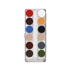Kryolan Supracolor Palette 12 Colors 6 Kryolan Supracolor Palette 12 Colors