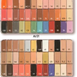 MAQ Pro Face MaqPro 36-Color Fard Creme Palette