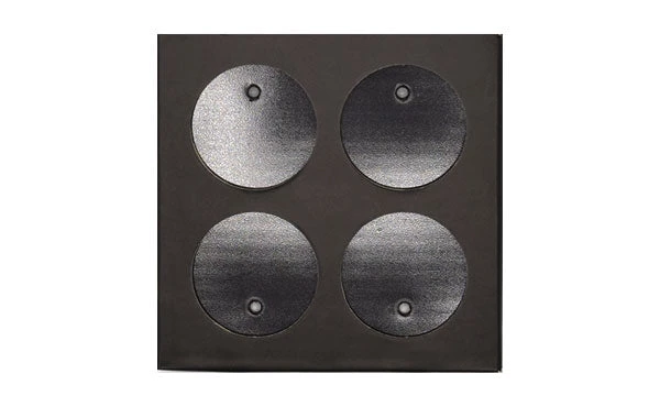 Ben Nye Empty 4-Well Refillable Palette 3 Ben Nye Empty 4-Well Refillable Palette