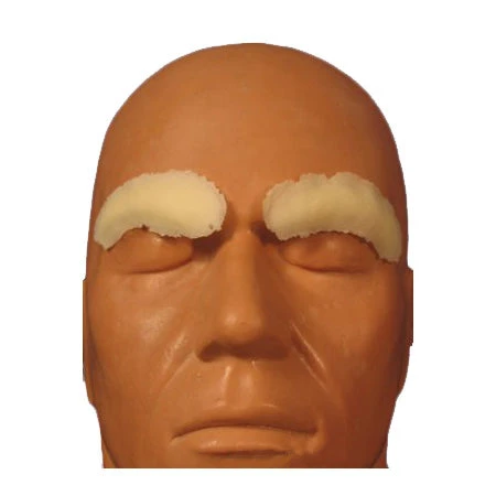 Kits & Tools Rubber Wear Eyebrow Covers Foam Latex Prosthetic (FRW-055) 1 Kits & Tools Rubber Wear Eyebrow Covers Foam Latex Prosthetic (FRW-055)
