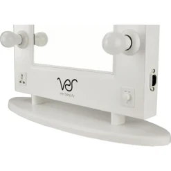 Kits & Tools Just Case Ver Beauty LED Light Vanity Mirror W/Dimmer (VMR4512-PPWH White)